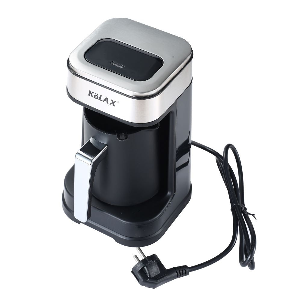 KOLAX Automatic Turkish/Greek Coffee Machine, 4 cups, Black 700W 250ML