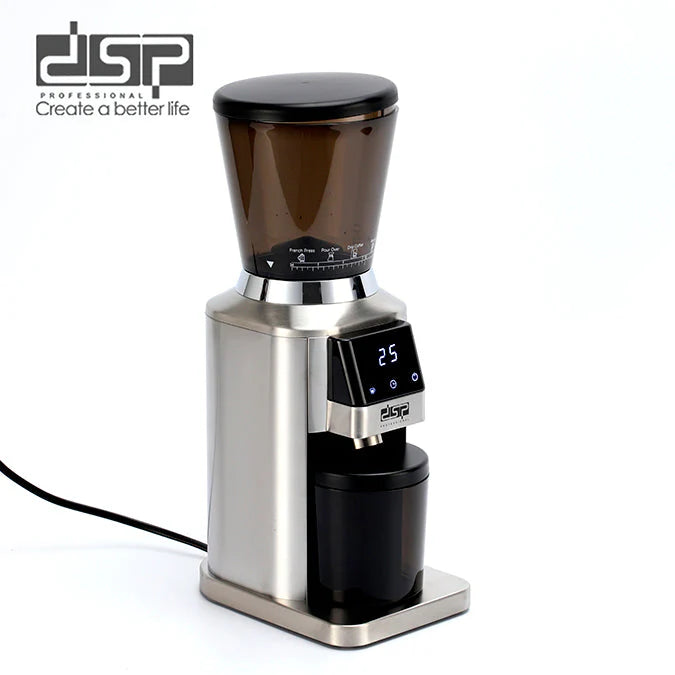 مطحنة قهوة احترافية بشفرات مخروطية – 180 وات – 34 درجة طحن – DSP KA3159