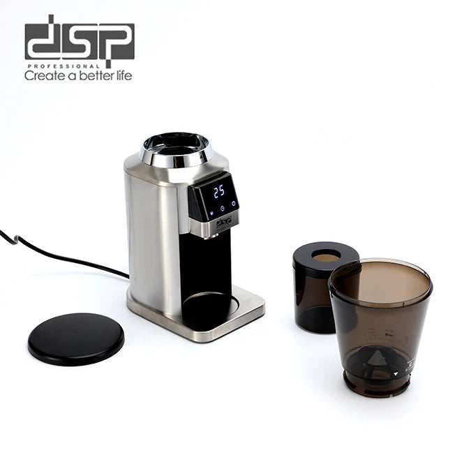 مطحنة قهوة احترافية بشفرات مخروطية – 180 وات – 34 درجة طحن – DSP KA3159