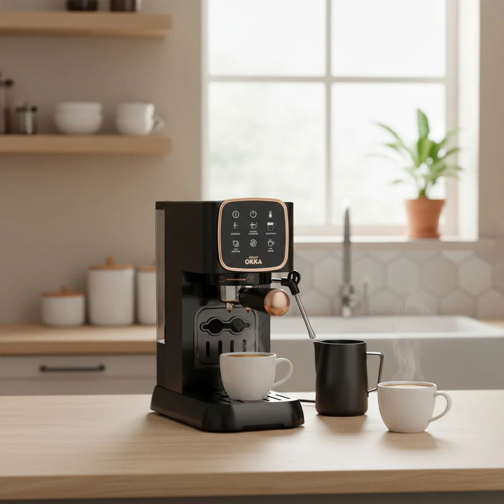 Arzum OKKA Solo Semi Automatic Espresso Machine - ok0034-0400
