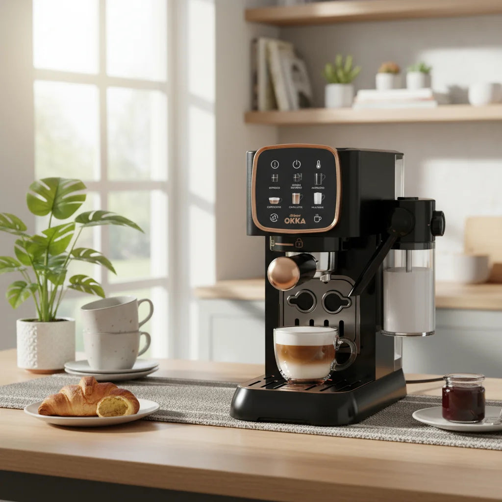 Arzum OKKA Solo M Semi Automatic Espresso Machine - ok0032-0400