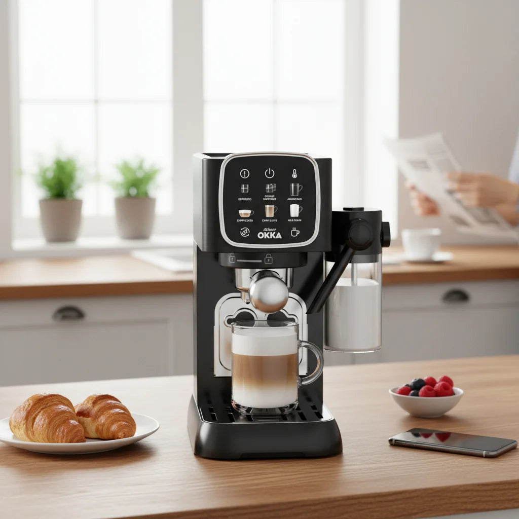Arzum OKKA Solo M Semi Automatic Espresso Machine - ok0032-0500