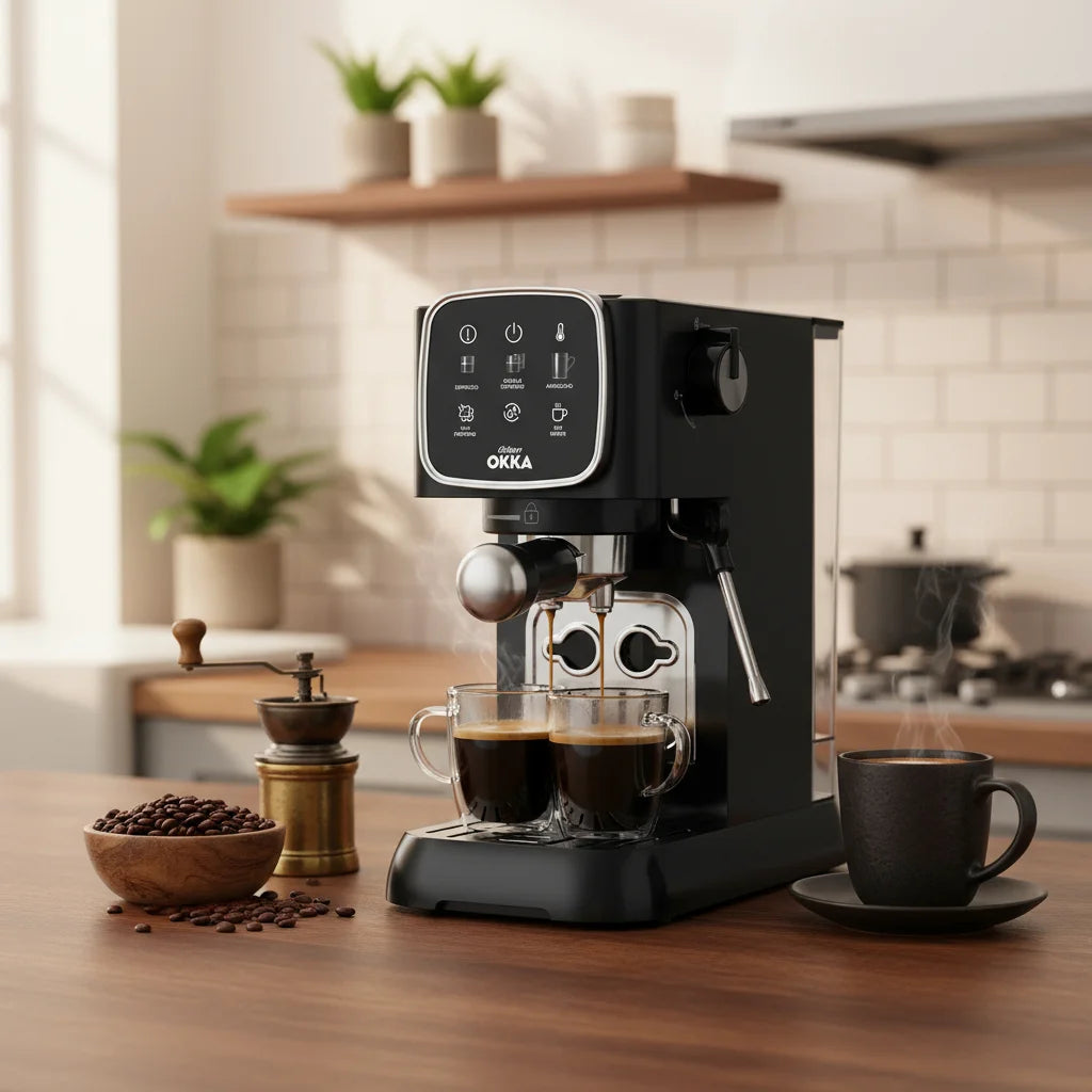 Arzum OKKA Solo Semi Automatic Espresso Machine - ok0034-0500